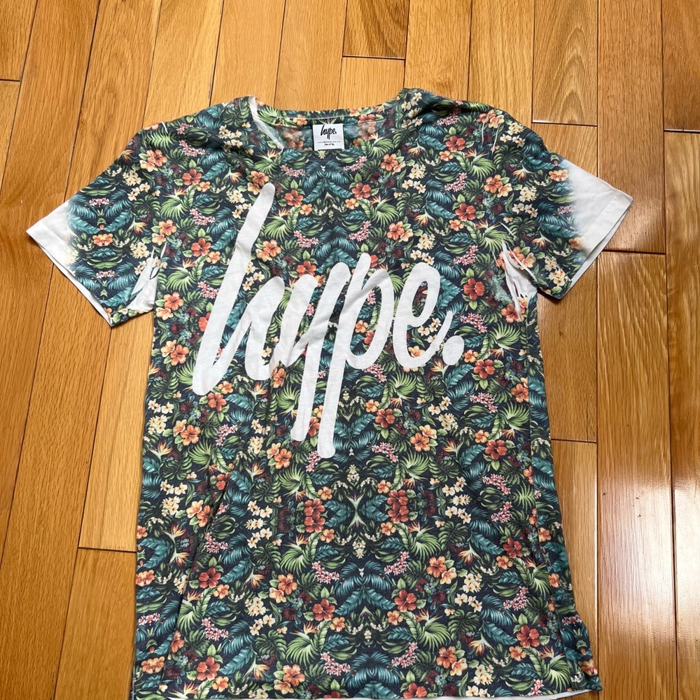 Hype brand t-shirt with floral print